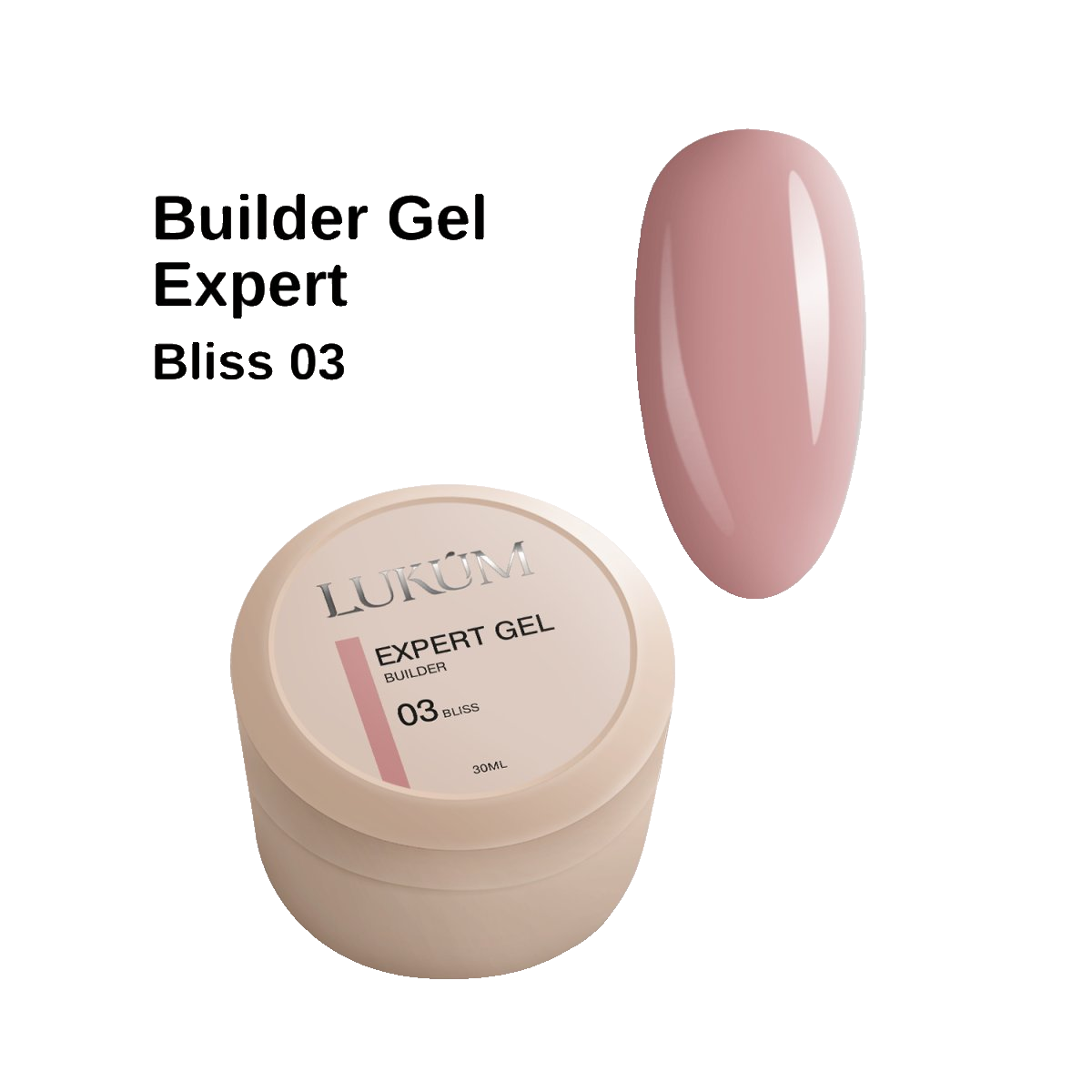 Lukum Expert Builder Gel 03, 15 ml
