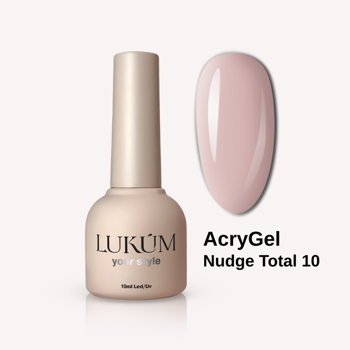 Lukum Nudge Total AcryGel 10 , 10 ml