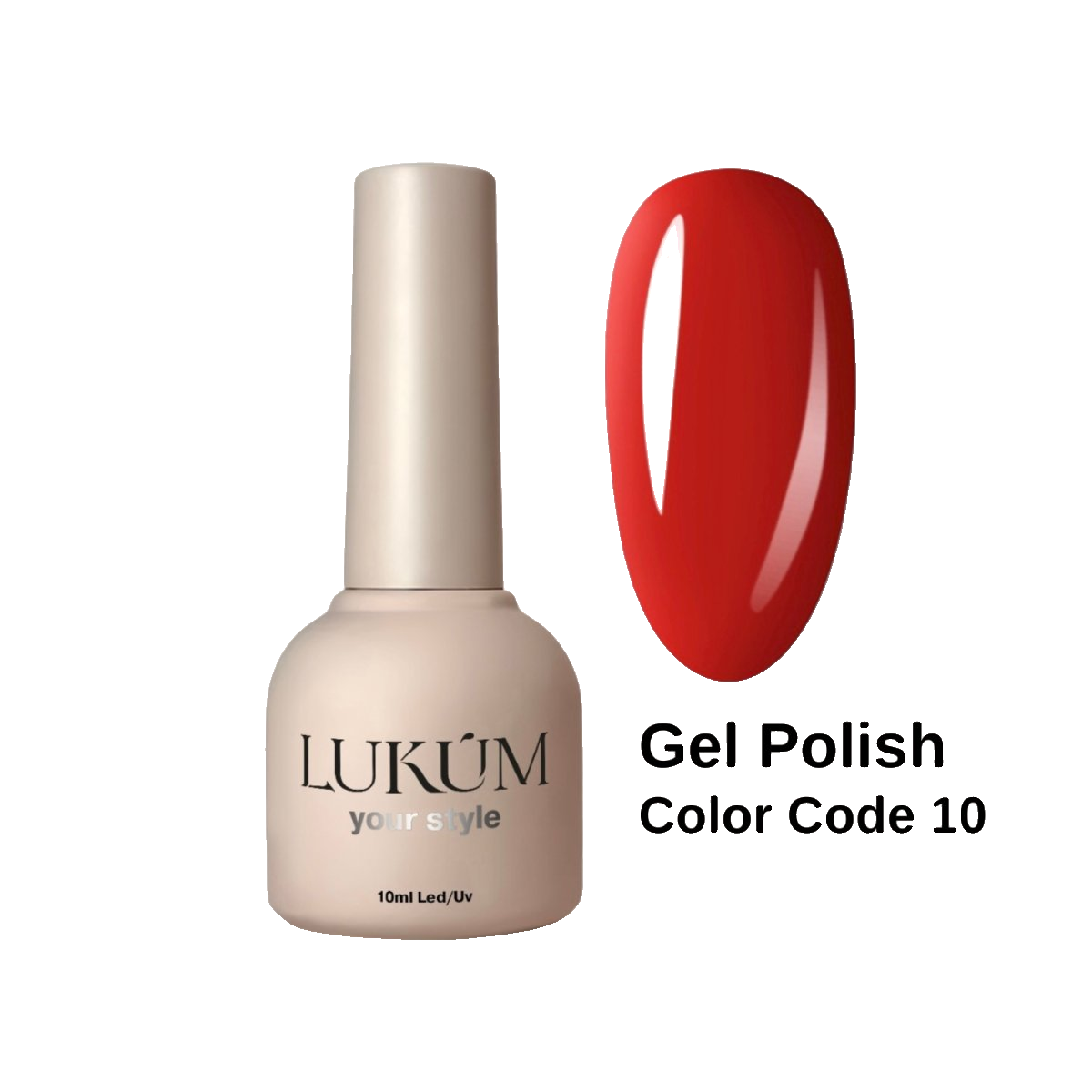 Lukum Color Code Gel Polish 10, 10 ml