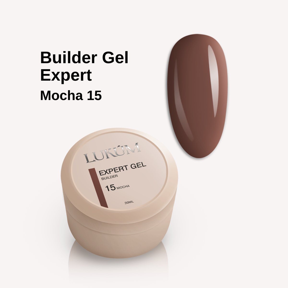 Lukum Expert Builder Gel 15, 15 ml