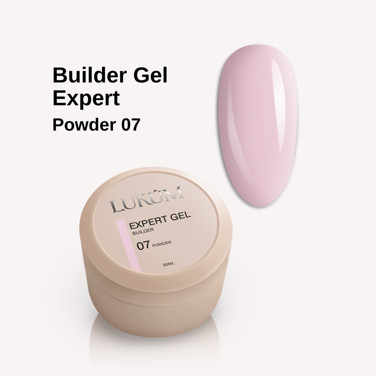 Lukum Expert Builder Gel 07, 15 ml
