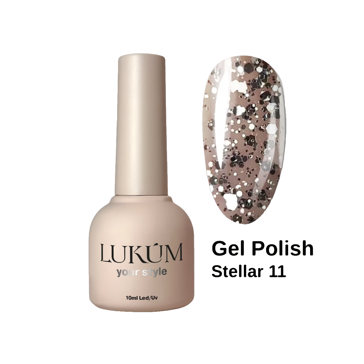 Lukum Stellar Gel Polish 11, 10 ml