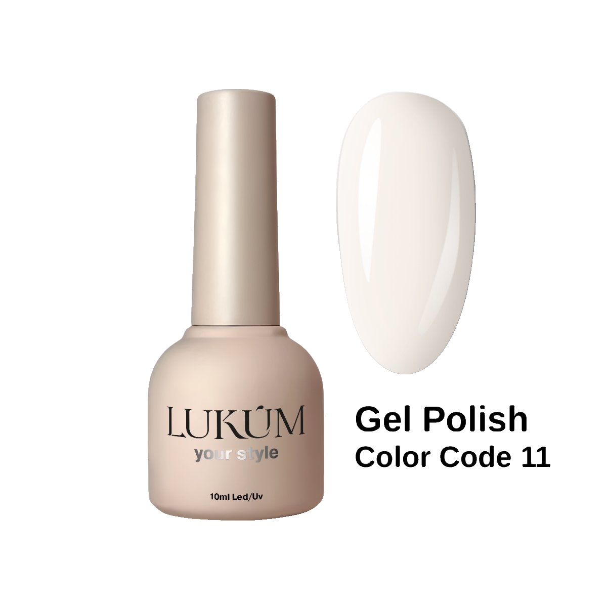 Lukum Color Code Gel Polish 11, 10 ml