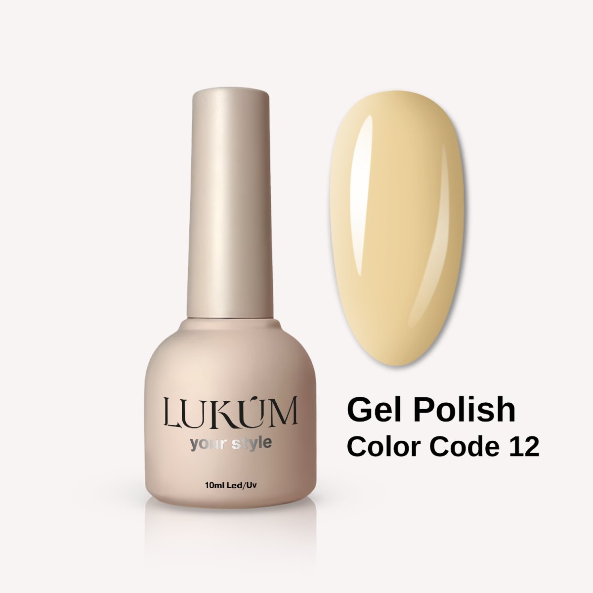 Lukum Color Code Gel Polish 12, 10 ml