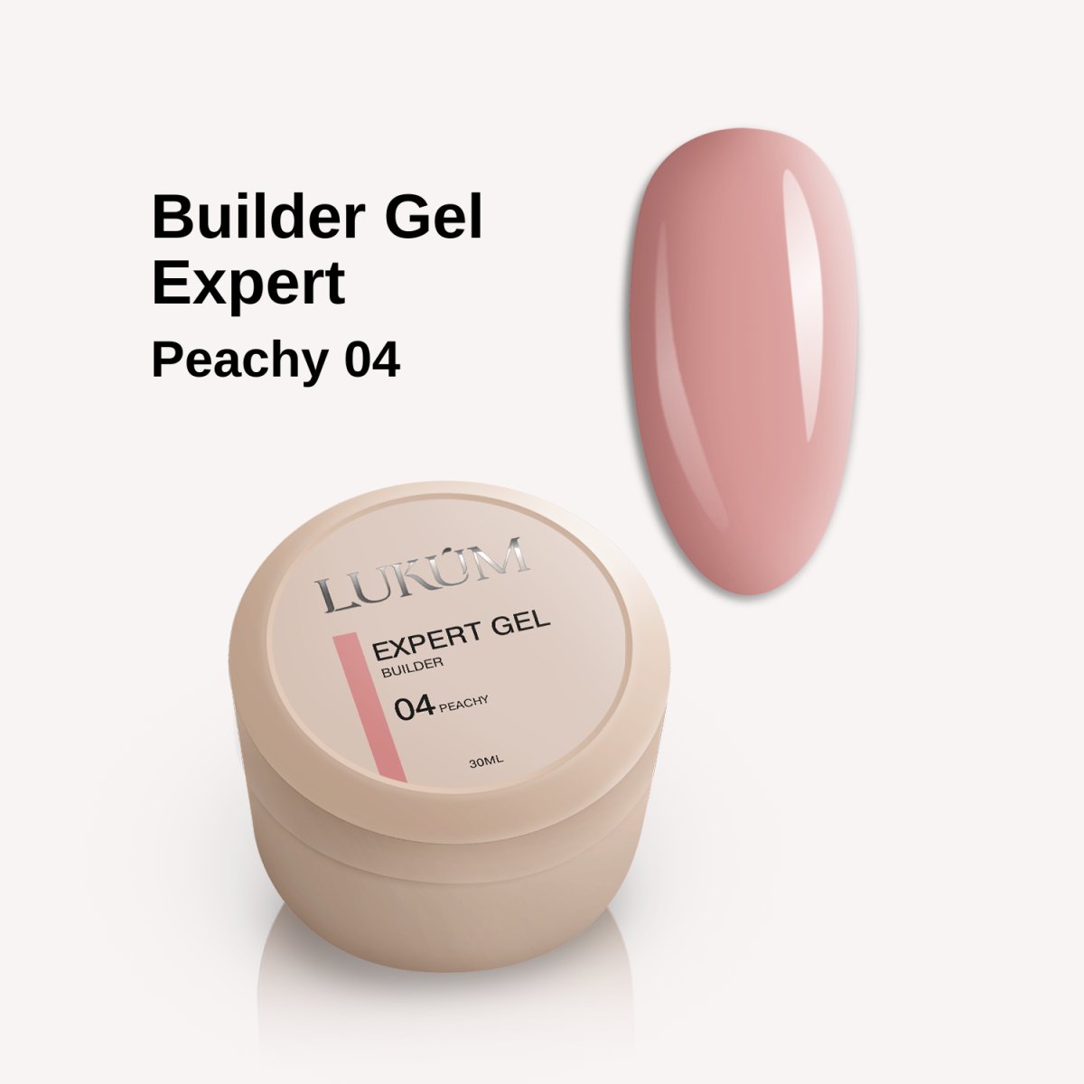 Lukum Expert Builder Gel 04, 15 ml