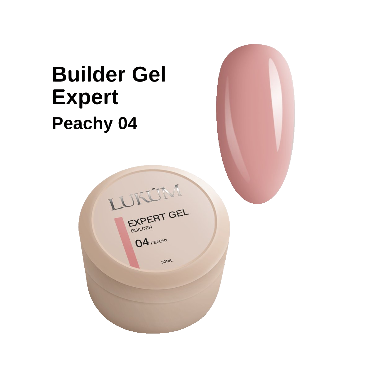 Lukum Expert Builder Gel 04, 15 ml