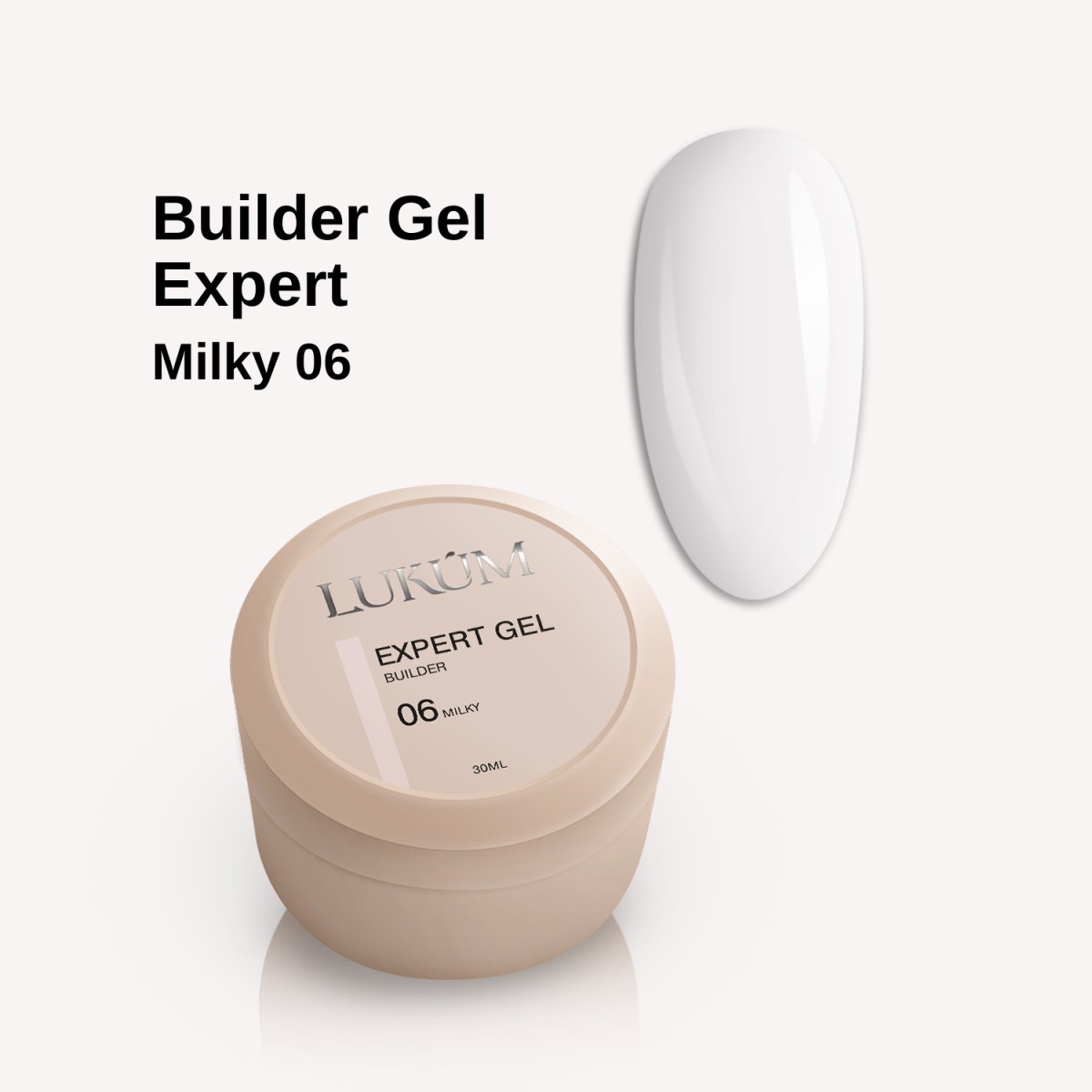 Lukum Expert Builder Gel 06, 15 ml