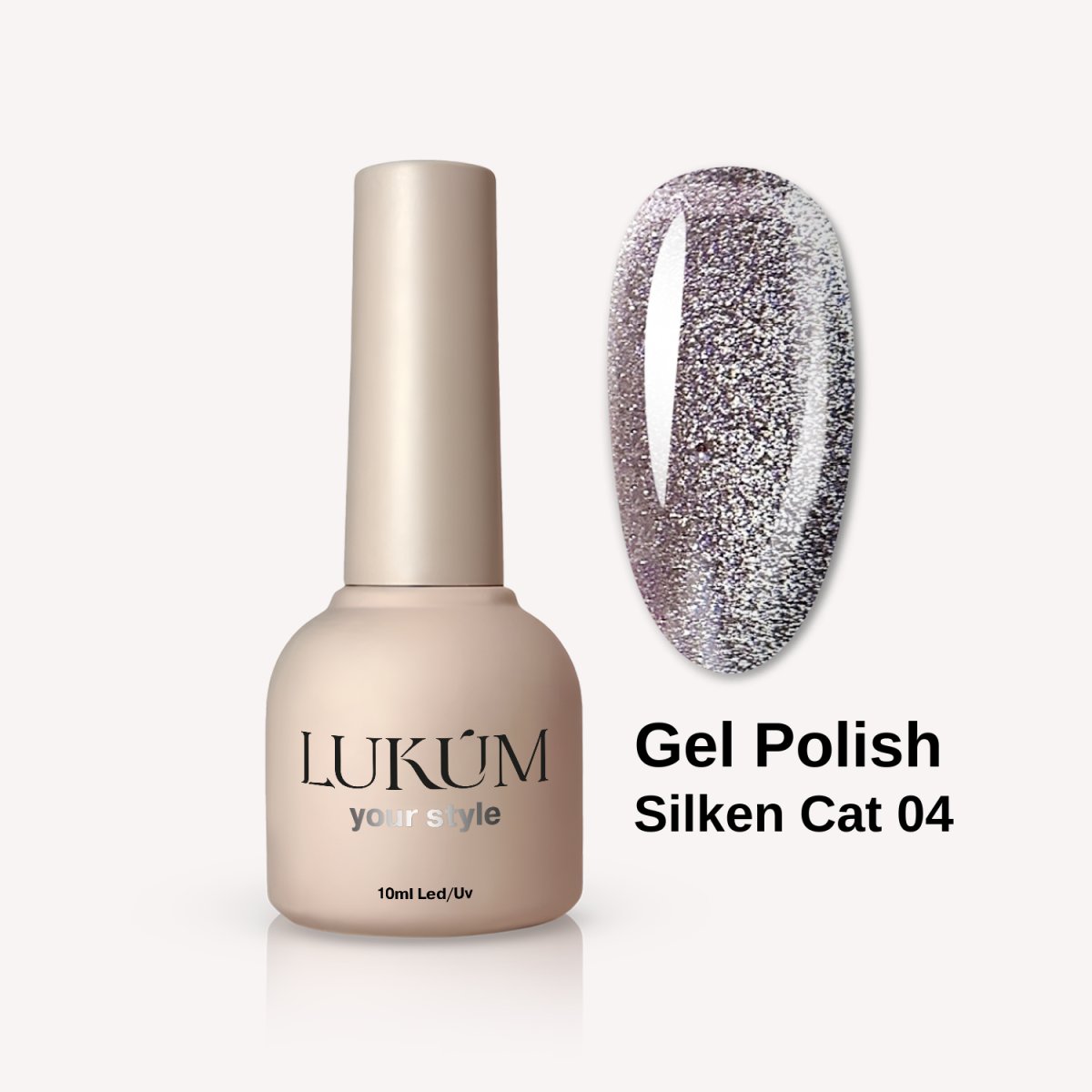 Lukum Silken Cat Eye Gel Polish 04, 10 ml