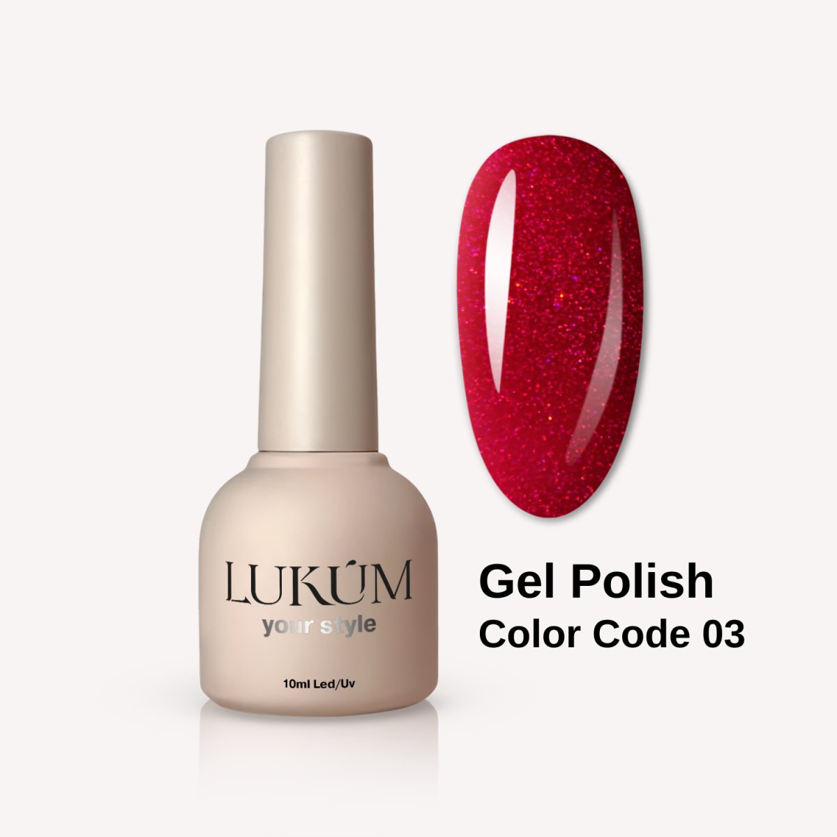 Lukum Color Code Gel Polish 03, 10 ml