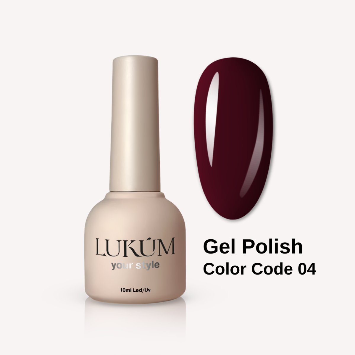 Lukum Color Code Gel Polish 04, 10 ml