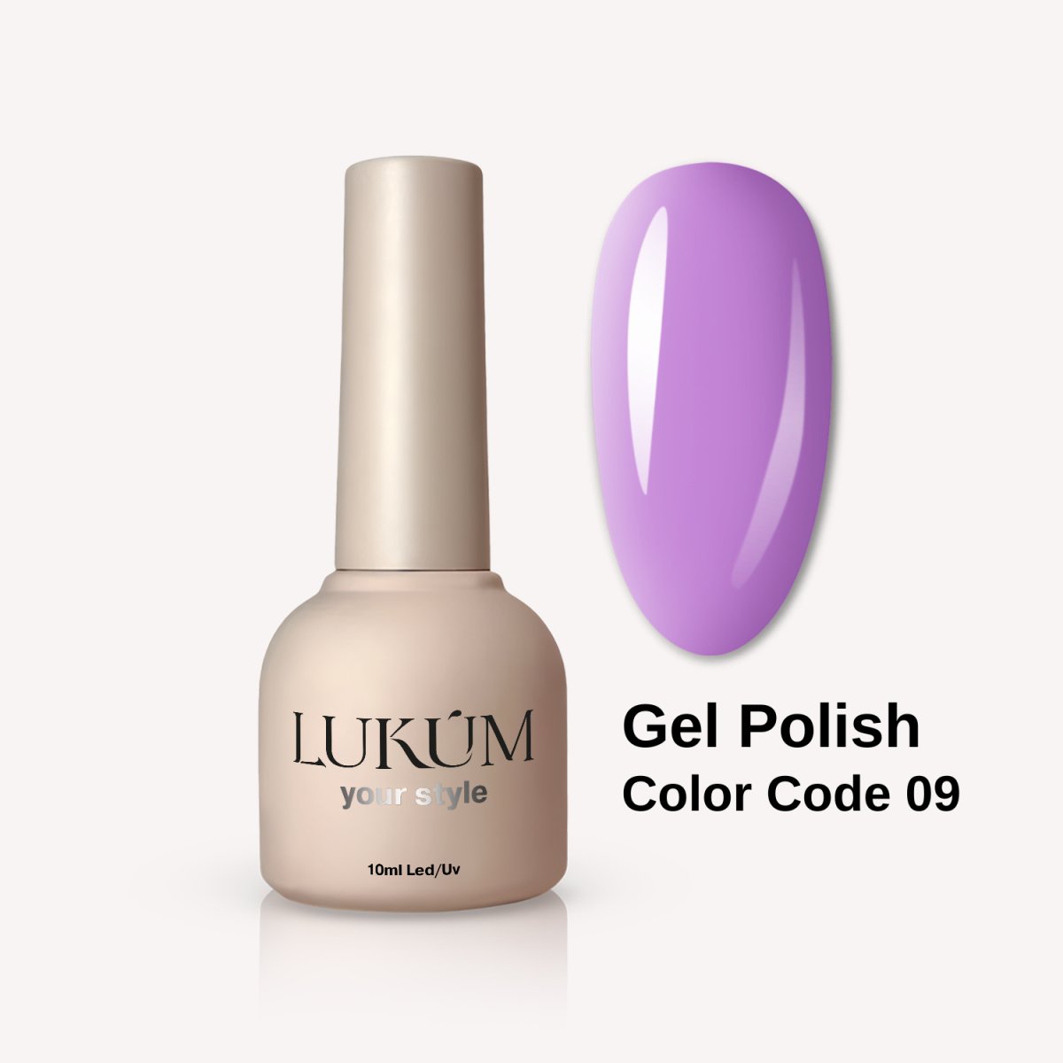 Lukum Color Code Gel Polish 09, 10 ml