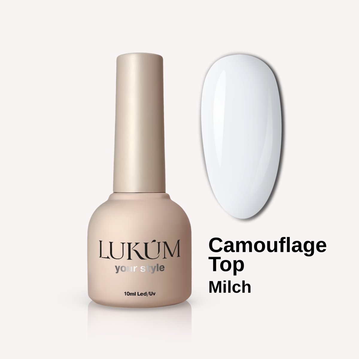 Lukum Camouflage Top, 10 ml (Milch)