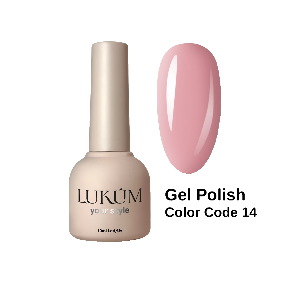 Lukum Color Code Gel Polish 14, 10 ml