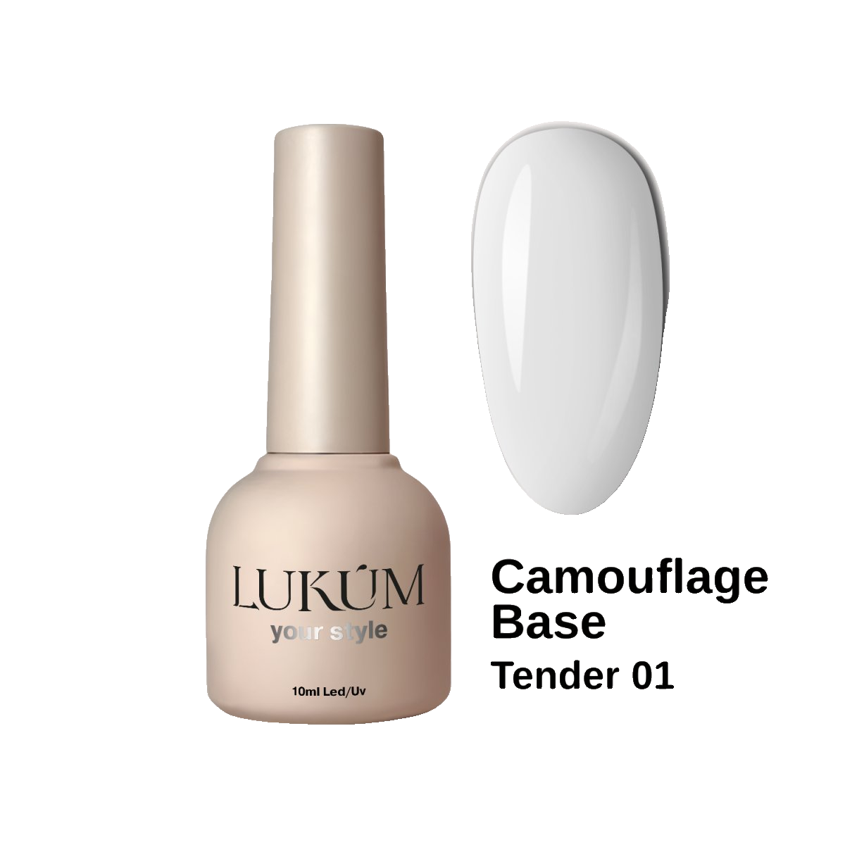 Lukum Tender Cover Base 01, 10 ml