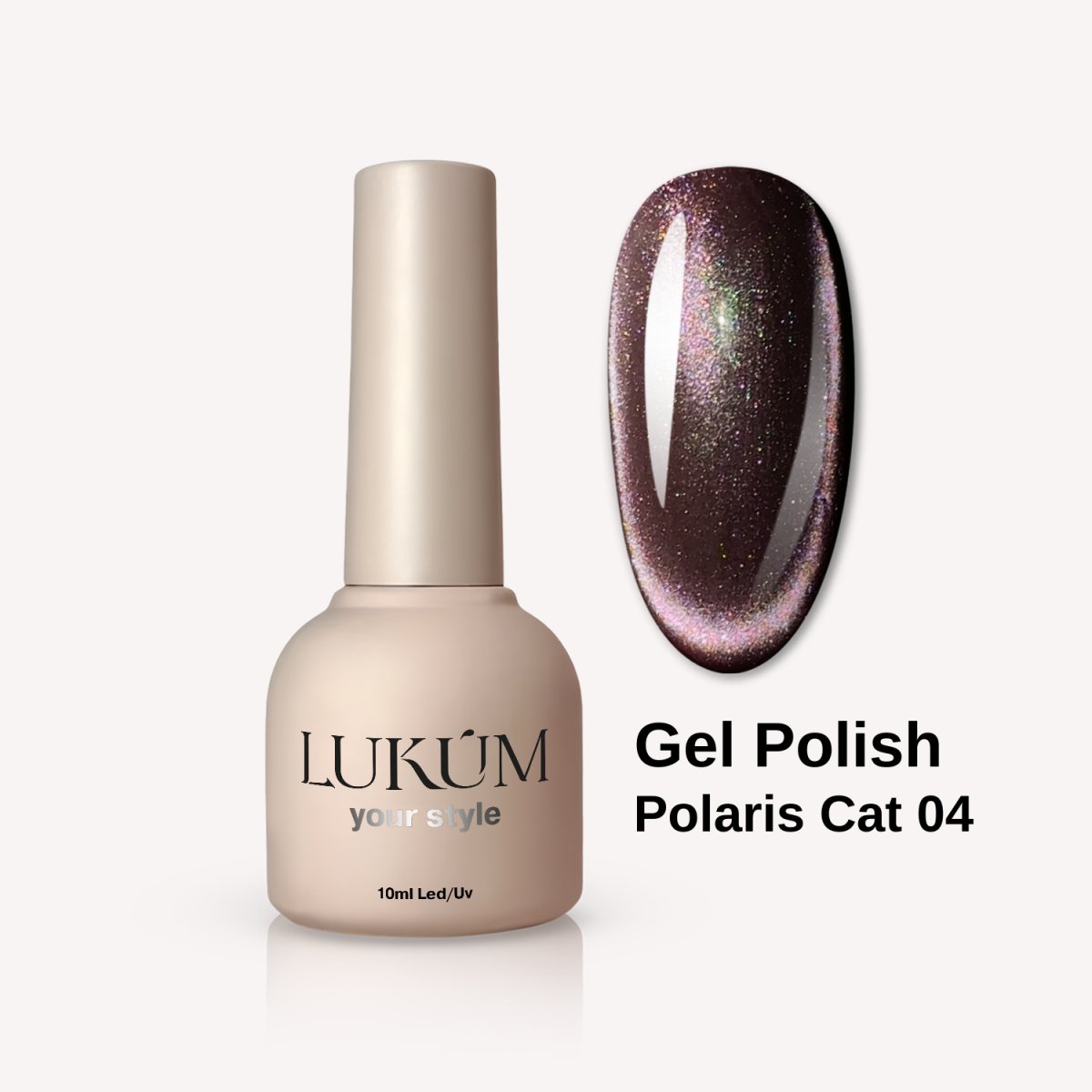 Lukum Polaris Cat Eye Gel Polish 04, 10 ml