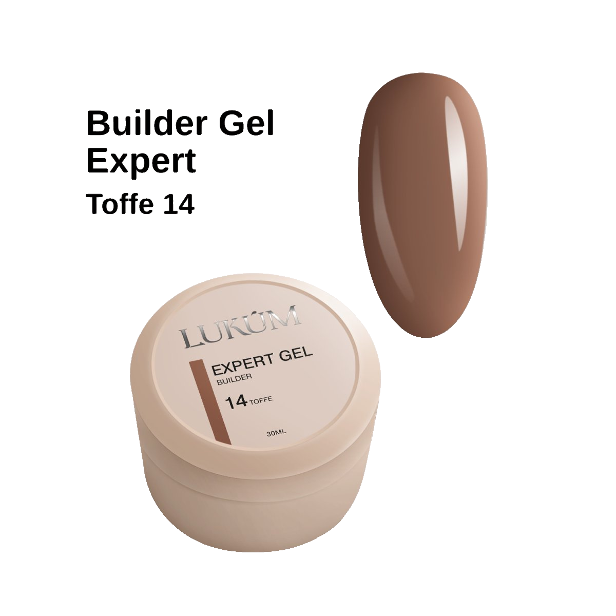 Lukum Expert Builder Gel 14, 30 ml