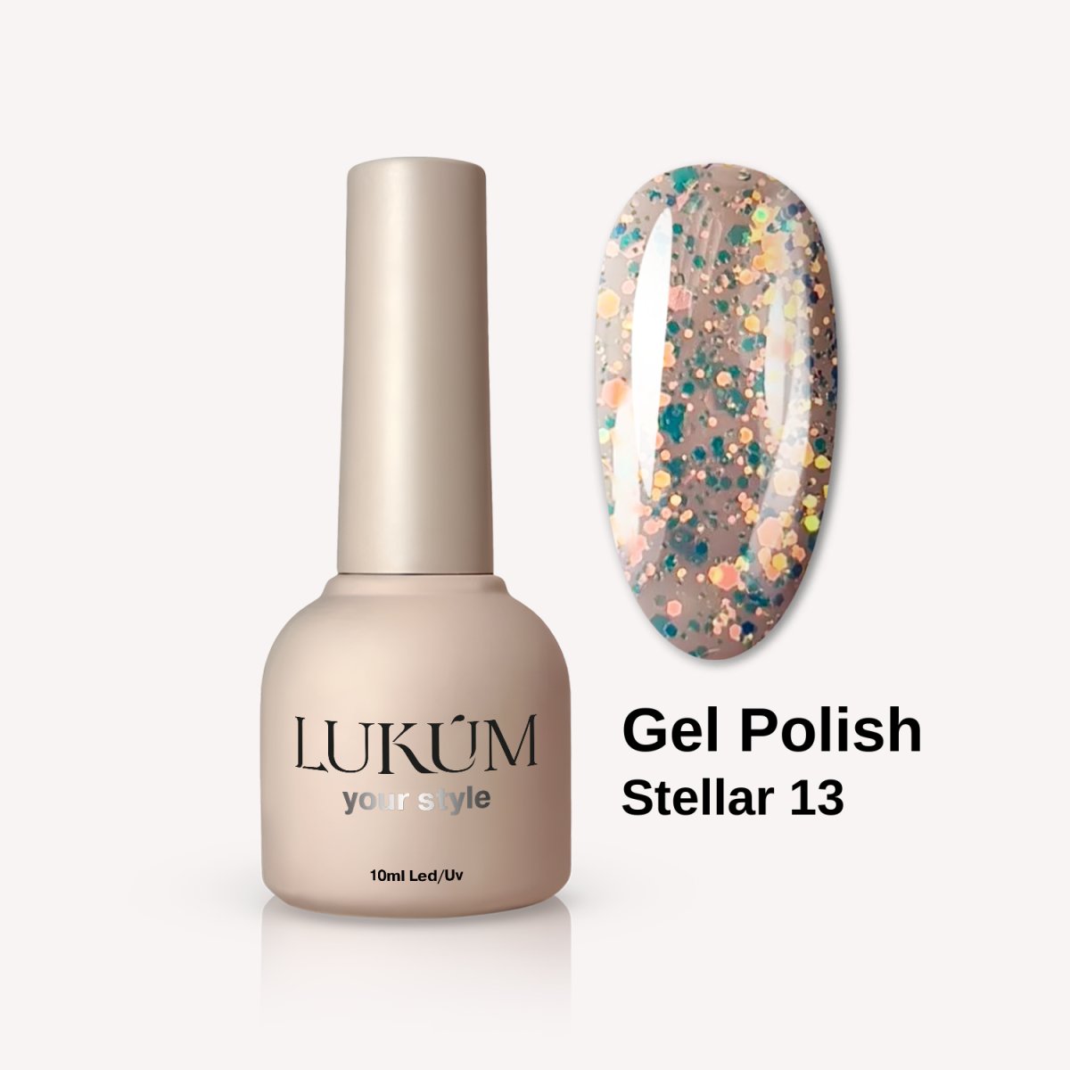 Lukum Stellar Gel Polish 13, 10 ml