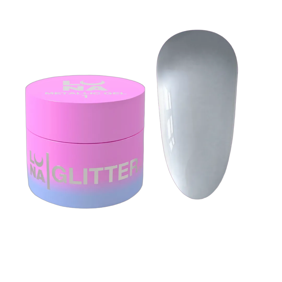 Geel-värv küüntele Metallic Geel nr 1 5ml