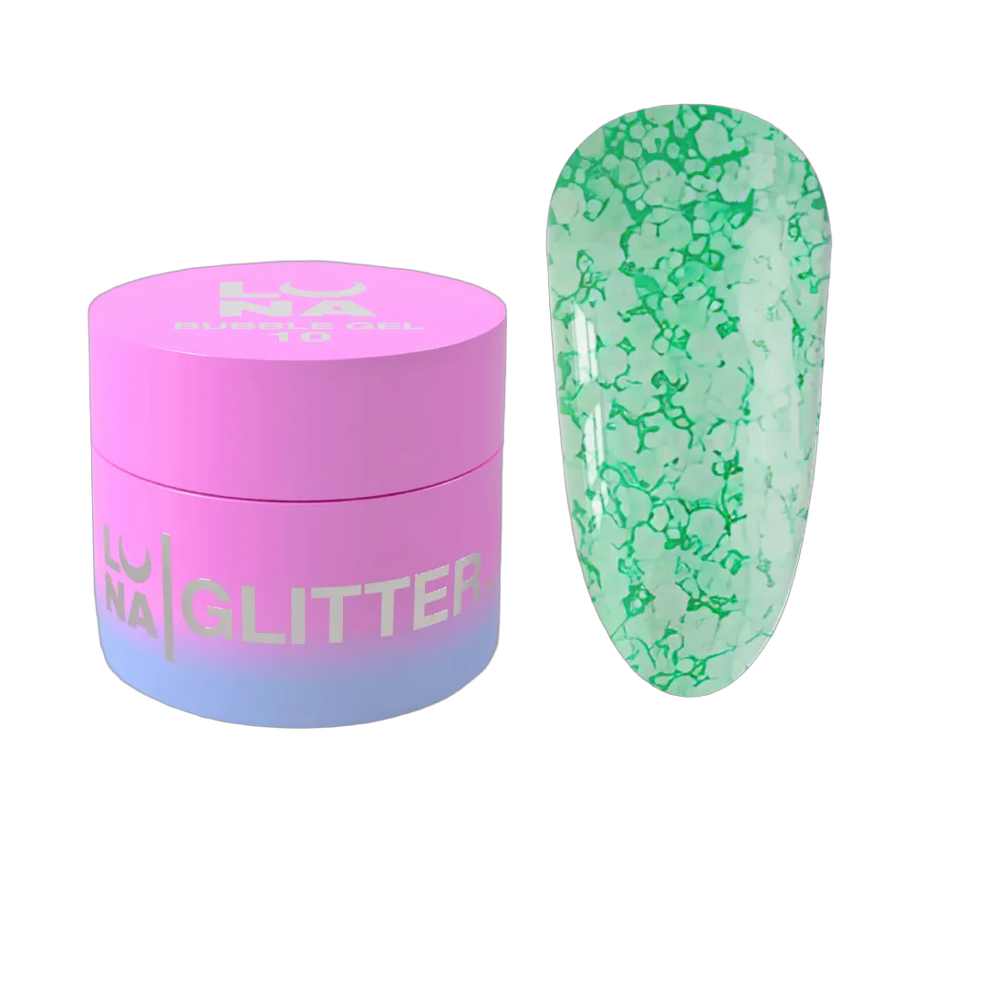 Glitter küüntele Bubble Gel nr 10 5ml