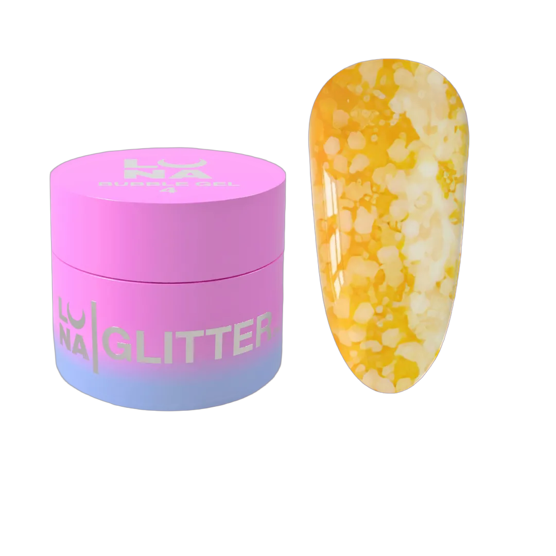 Блискитки для нигтив Bubble Gel №4 5ml
