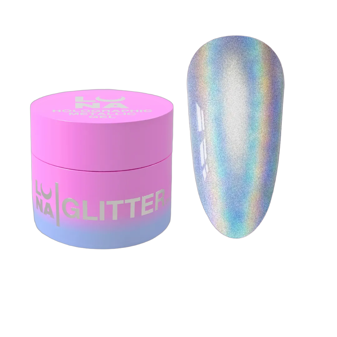 Küünte geelvärv Holographic Metallic Gel 5ml