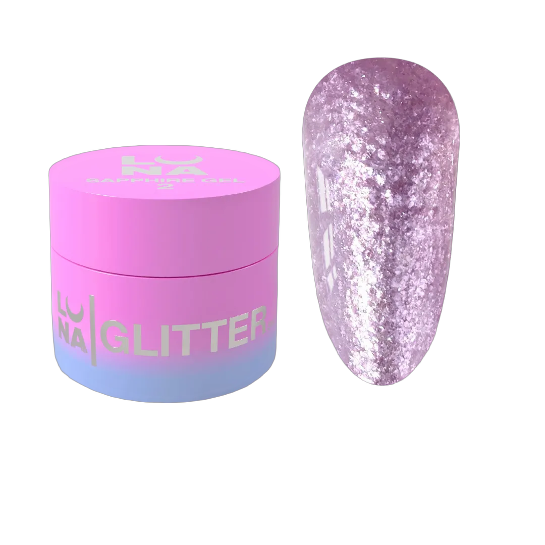 Küünte glitter Sapphire Gel #2 5ml