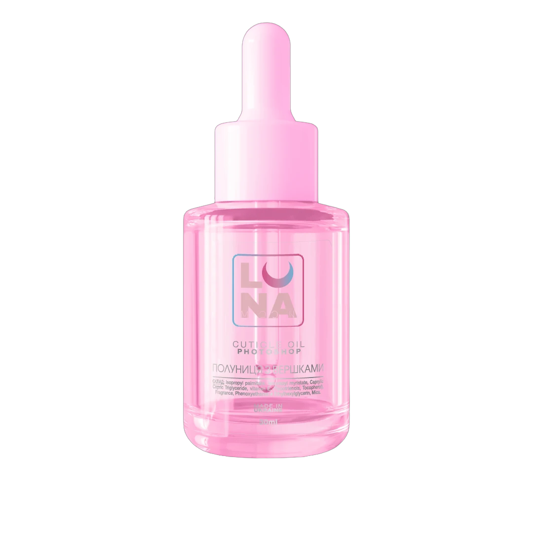 Kuiv küünenahaõli maasikate aroomiga kreemiga Photoshop Oil 30ml