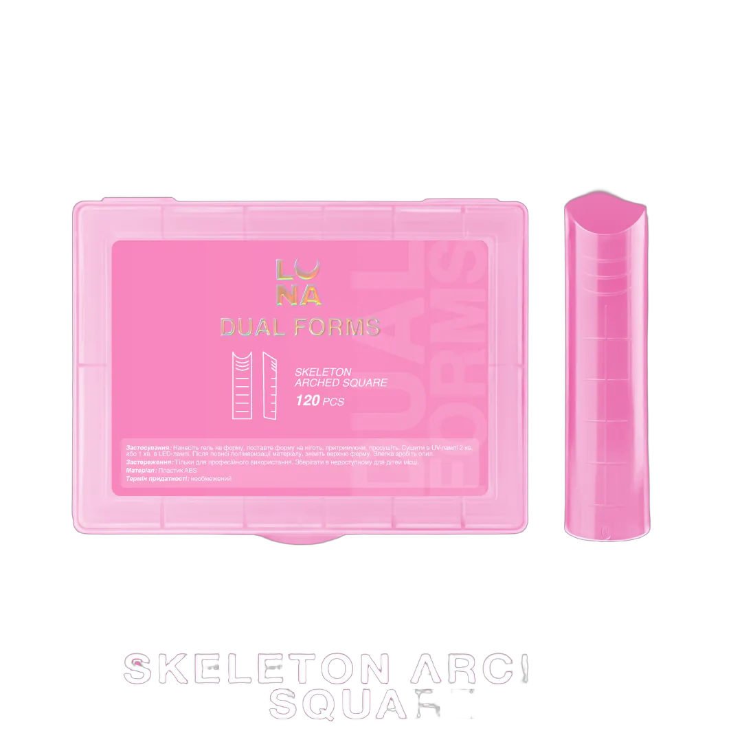 Skeleton Arched Square top vormid