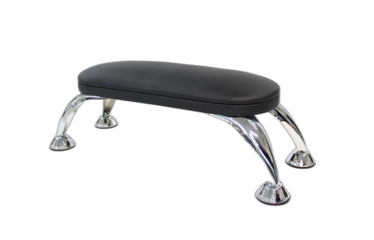 Käetugi MrHelix kroomitud jalgadel Must (1003B)