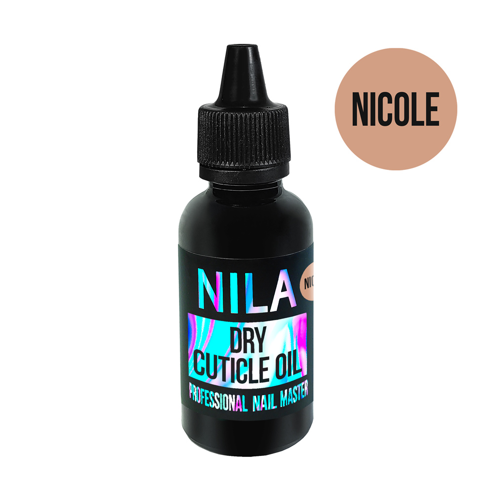 Dry oil for cuticles Nila Nicole 30ml plastic