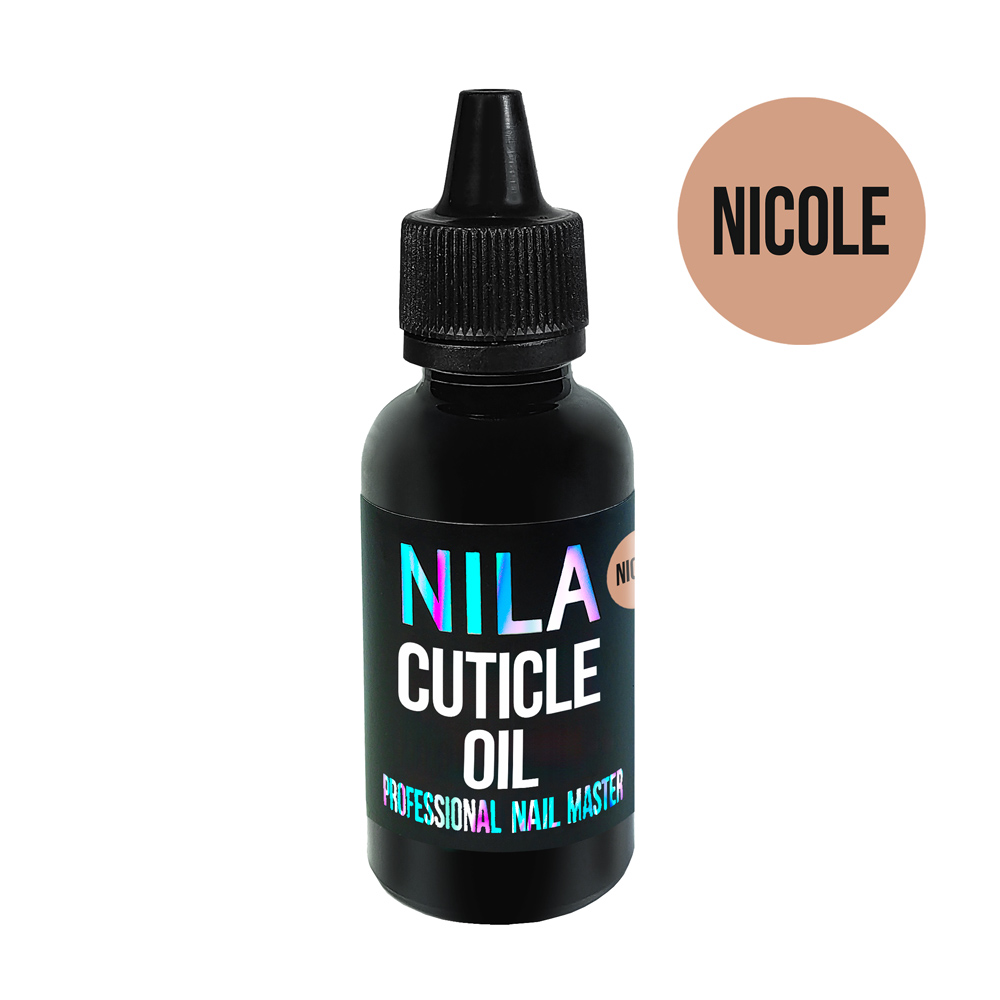 Oil for cuticles on a mineral basis Nila Nicole 30ml plastic