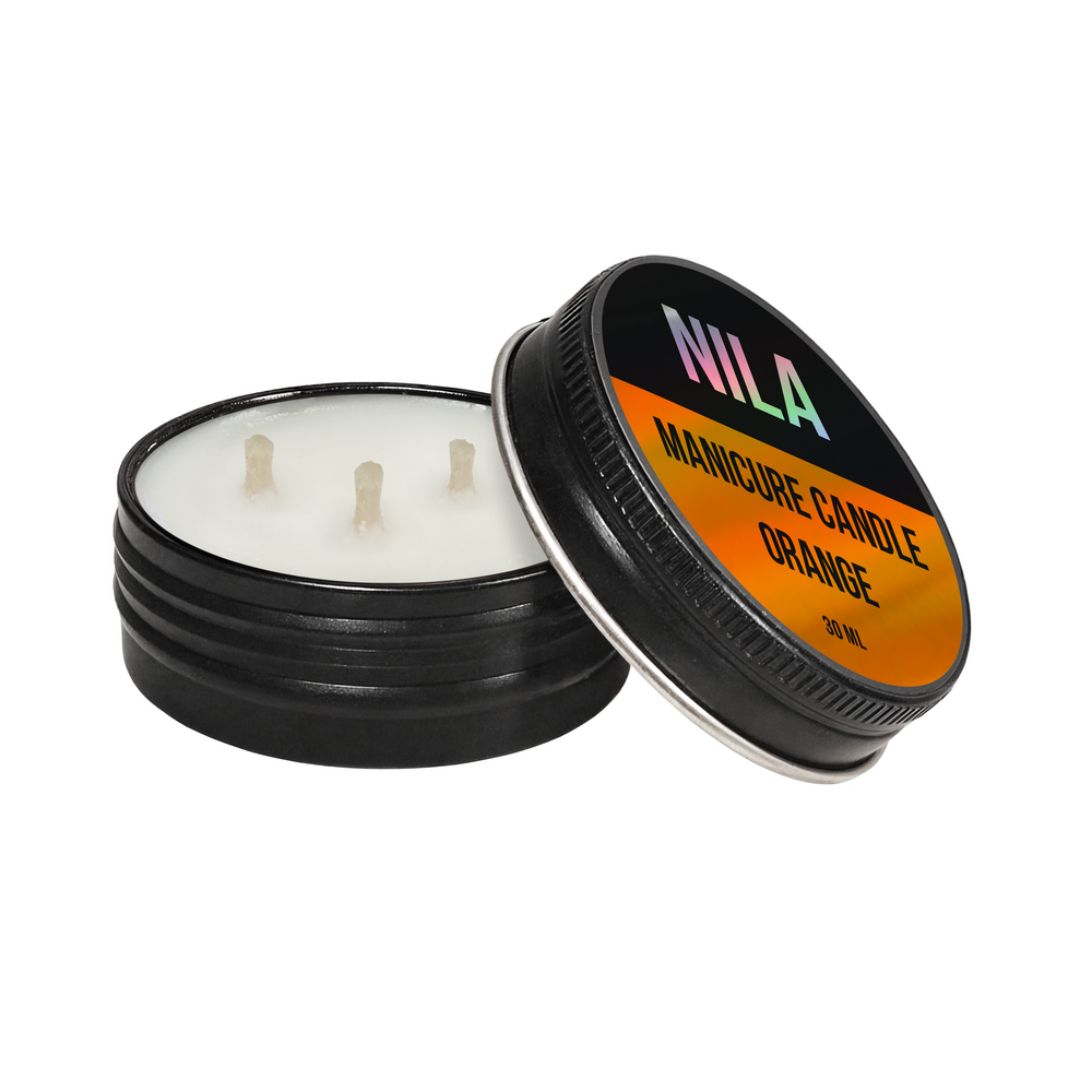 Massage candle for manicure Nila Orange