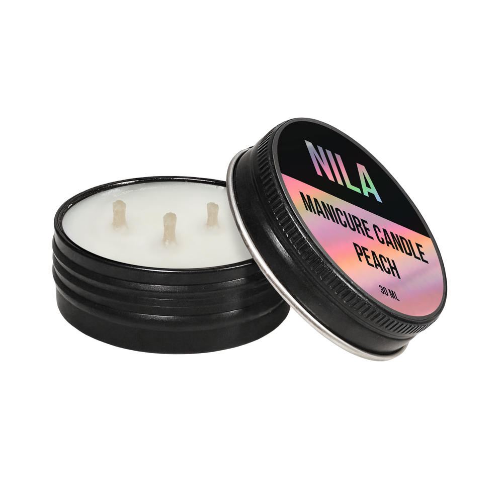 Nila hierontakynttilä manikyyriin Peach 30 ml