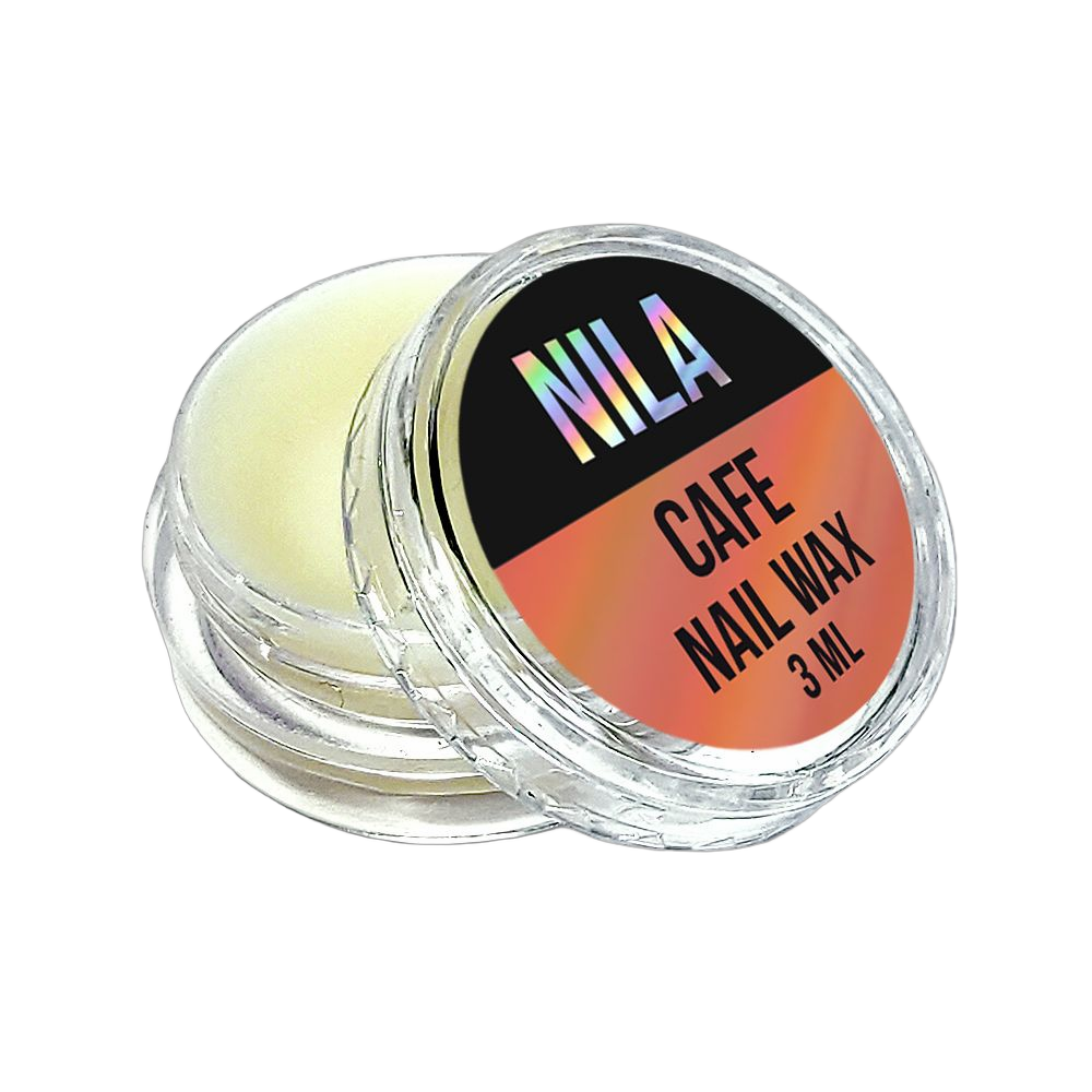 Küünevaha Nila Cafe 3ml plastikust läbipaistev purk