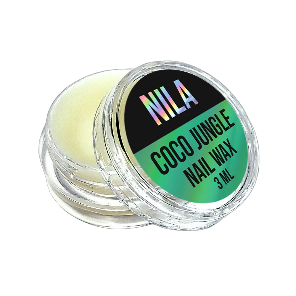 Küünevaha Nila Coco Jungle 3ml plastikust läbipaistev purk