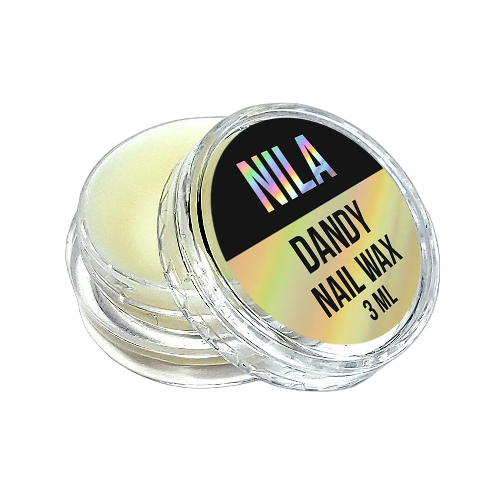 Küünevaha Nila Dundee 3ml plastikust läbipaistev purk