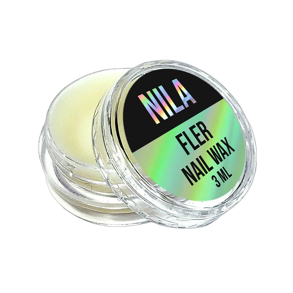 Küünevaha Nila Fleur 3ml plastikust läbipaistev purk