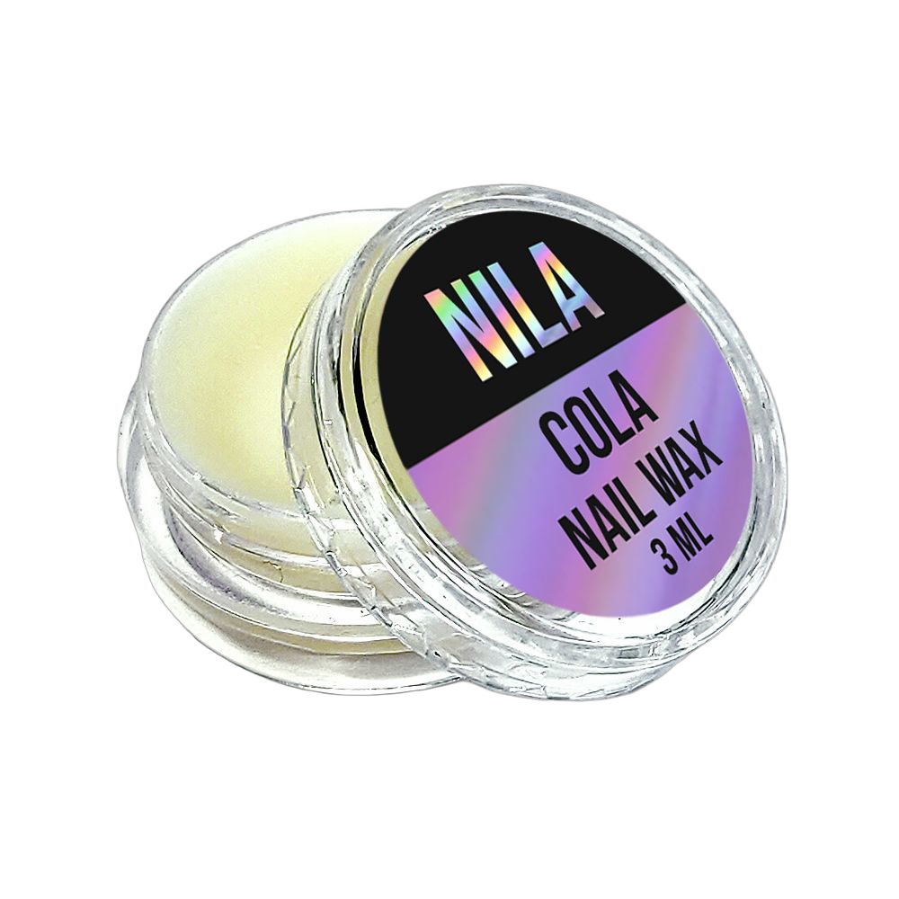 Küünevaha Nila Kola 3ml plastikust läbipaistev purk