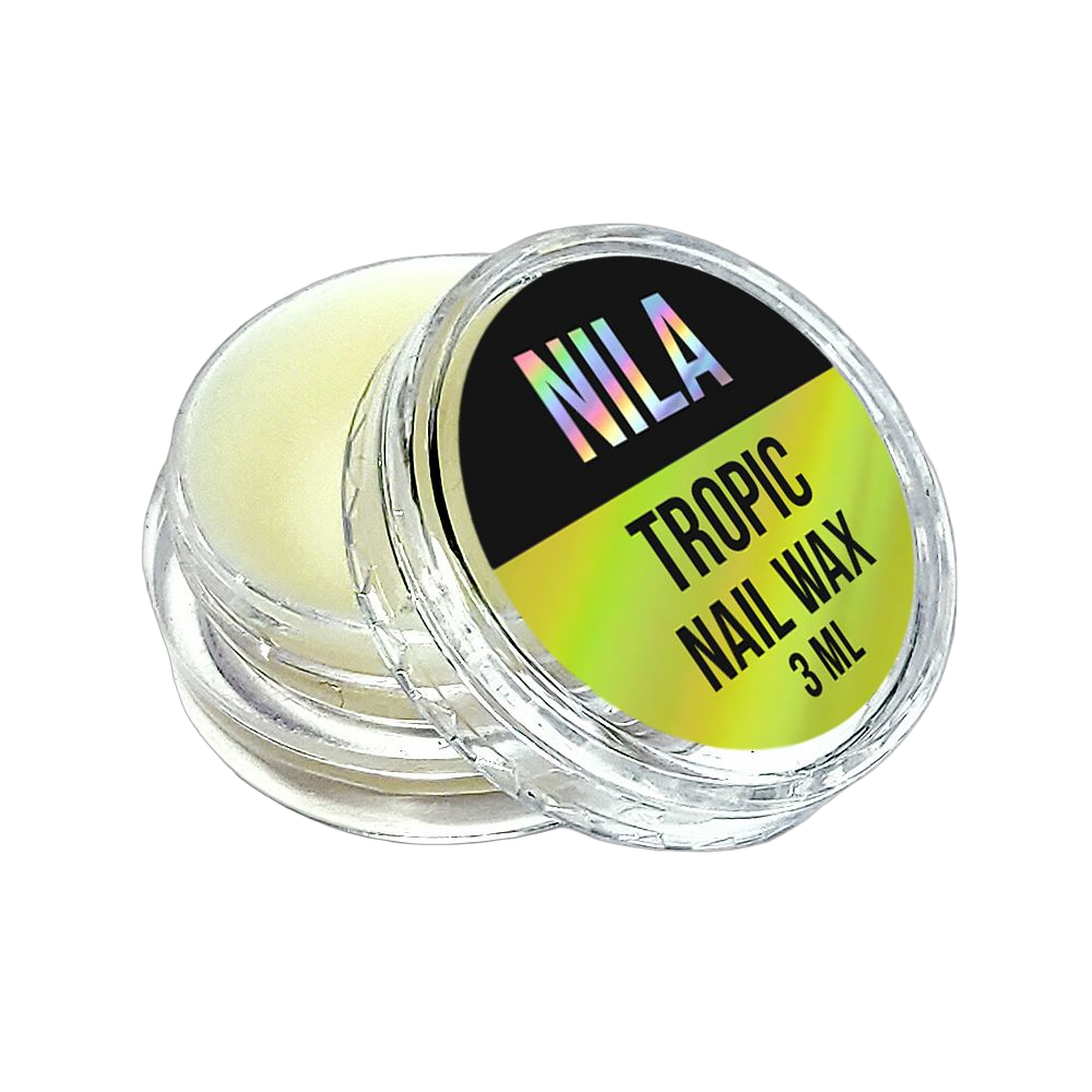 Küünevaha Nila Tropik 3ml plastikust läbipaistev purk