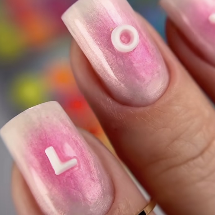 NAILSOFTHENIGHT Cиліконові букви для нігтів