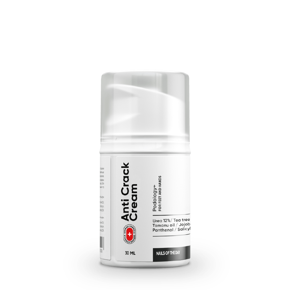 NAILSOFTHEDAY Anti crack kreem — kreem käte ja jalgade naha pragude vastu, uurea 12%, 30 ml