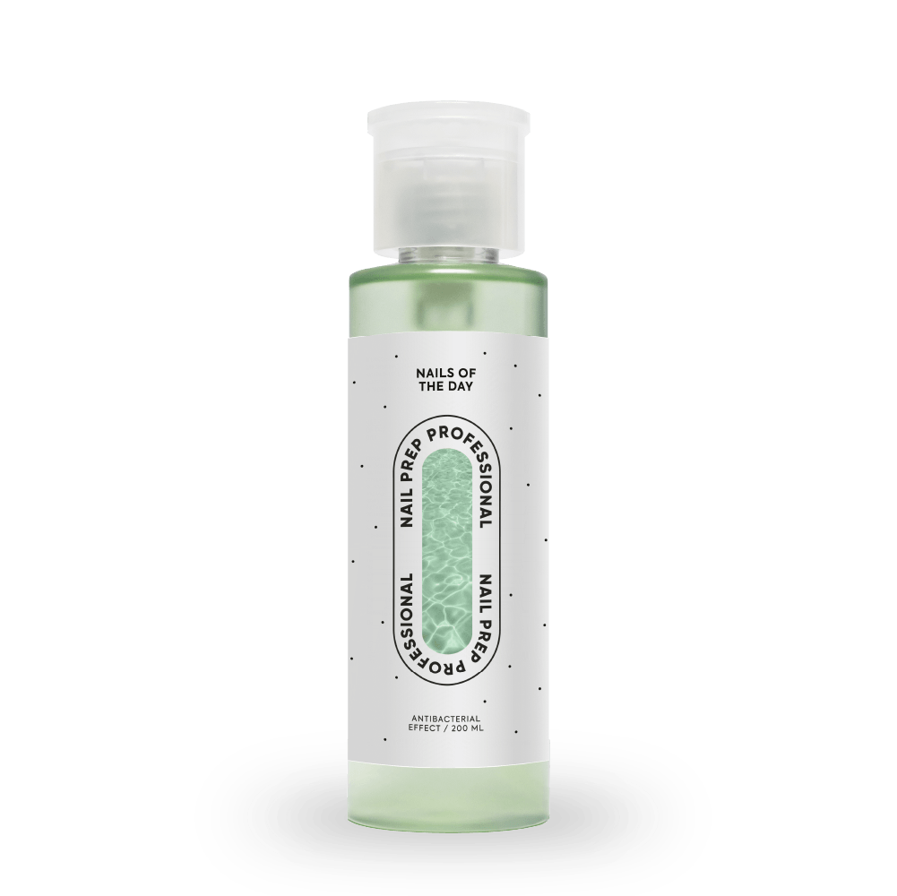 NAILSOFTHEDAY Nail Prep – professionaalne antibakteriaalse ja seenevastase toimega toode looduslike küünte rasva eemaldamiseks ja kuivatamiseks, 200 ml