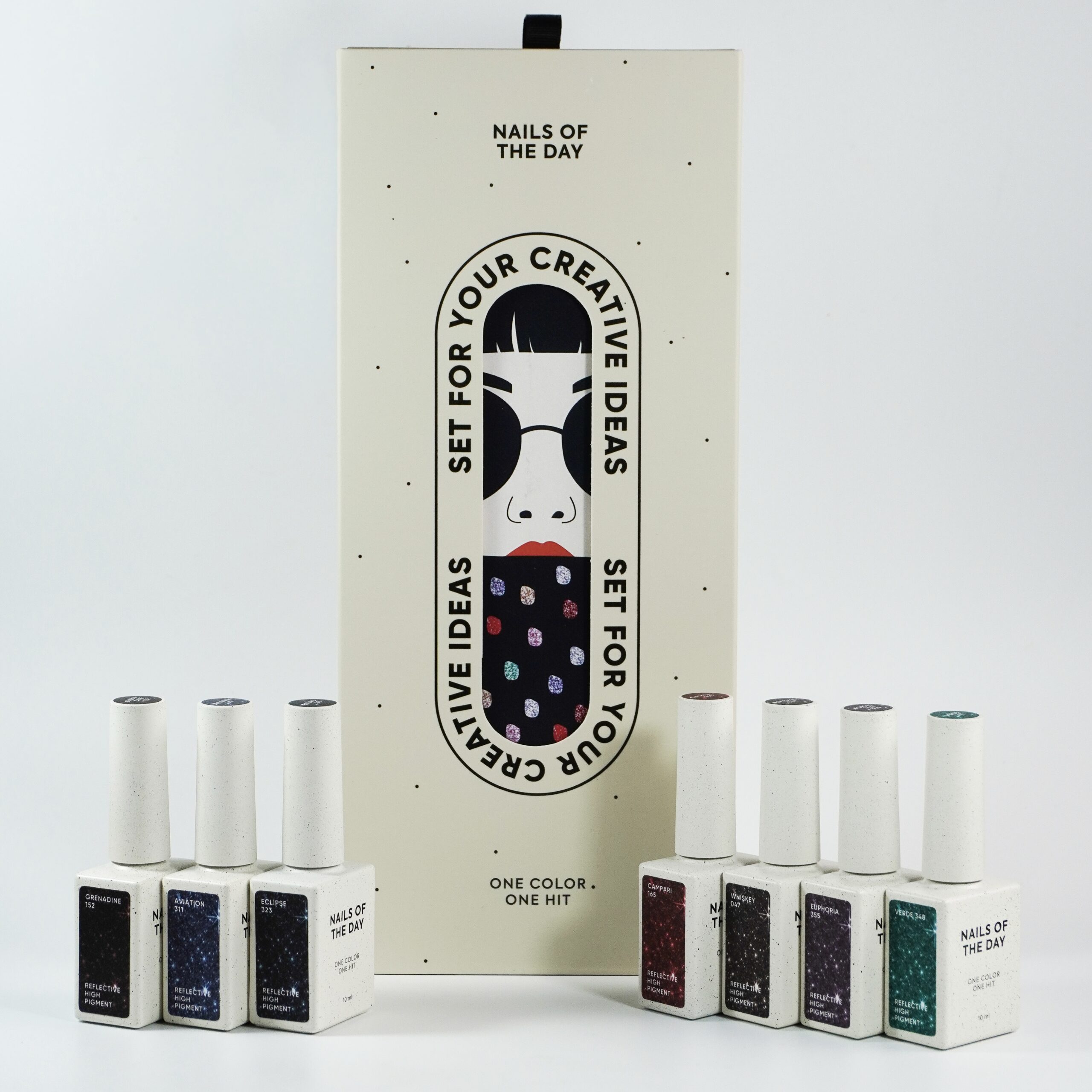 Cocktails 2025 geellaki kollektsioon Nailsoftheday karbis — 7 trendikat peegeldavat tooni geellakki + BRÄNDIGA KINGIPAKEND lahtipakkimiseks