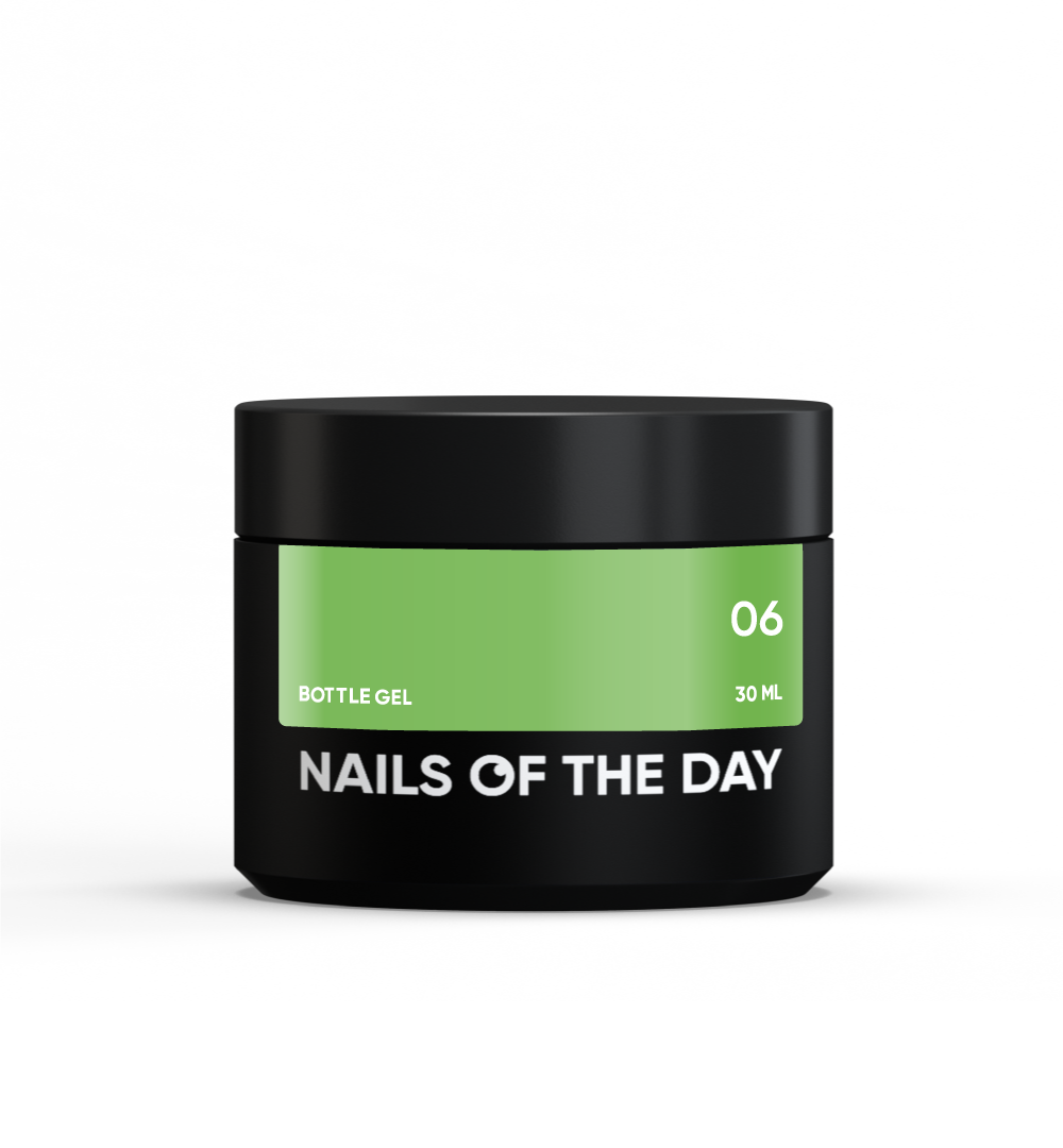 NAILSOFTHEDAY Bottle gel 06 — heleroheline eriti tugev küüntegeel, 30 ml