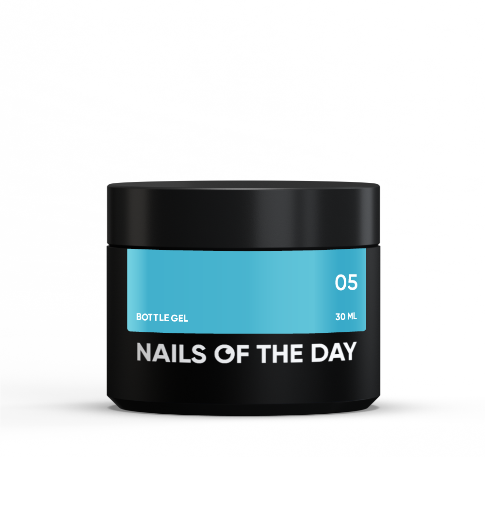 NAILSOFTHEDAY Pudeligeel 05 – sinine ülitugev geel, 30 ml