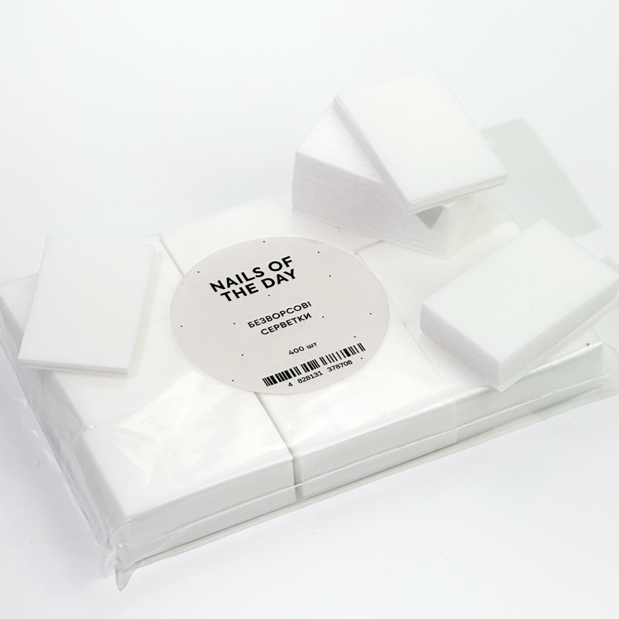 NAILSOFTHEDAY Ebemevabad salvrätikud, 400 tk