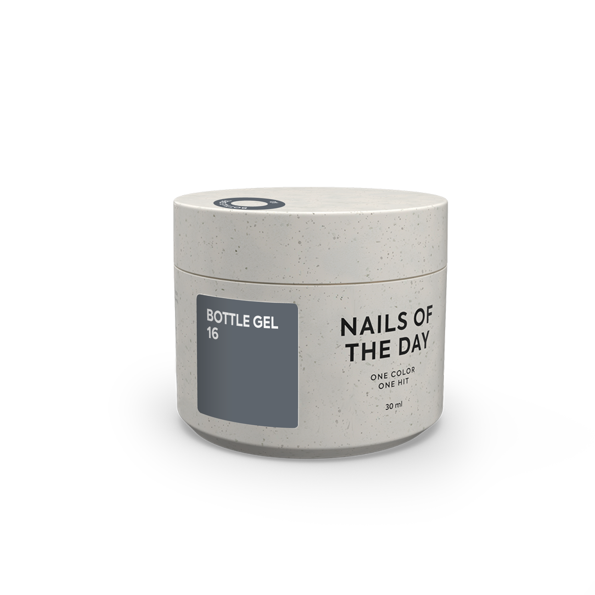 NAILSOFTHEDAY Bottle gel 16 – hall küünte tugevdamise geel, 30 ml
