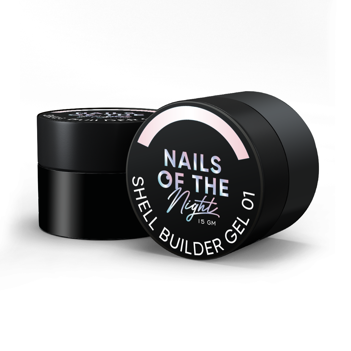 NAILSOFTHENIGHT Shell builder gel 01 — будівельний гель з перлинним ефектом для нігтів, 15 мл