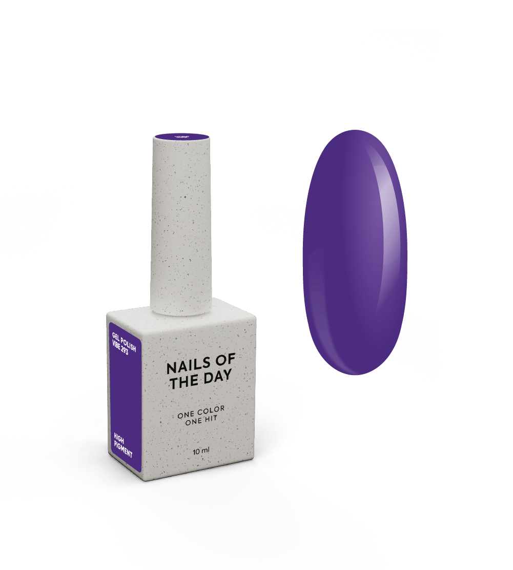 NAILSOFTHEDAY Gel Polish Vibe 293 — erelilla geellakk, 10 ml