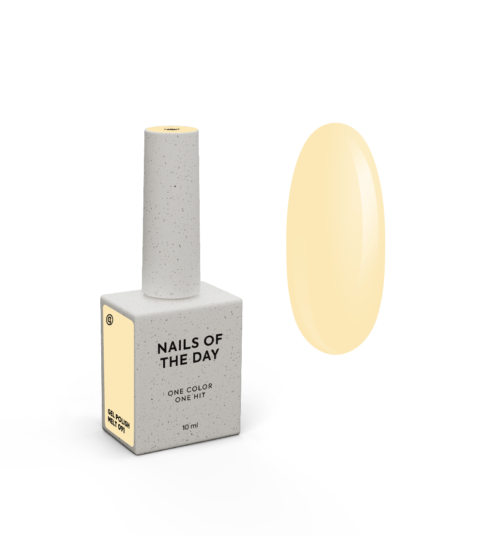Geellakk NAILSOFTHEDAY Gel polish Melt 091, 10 ml